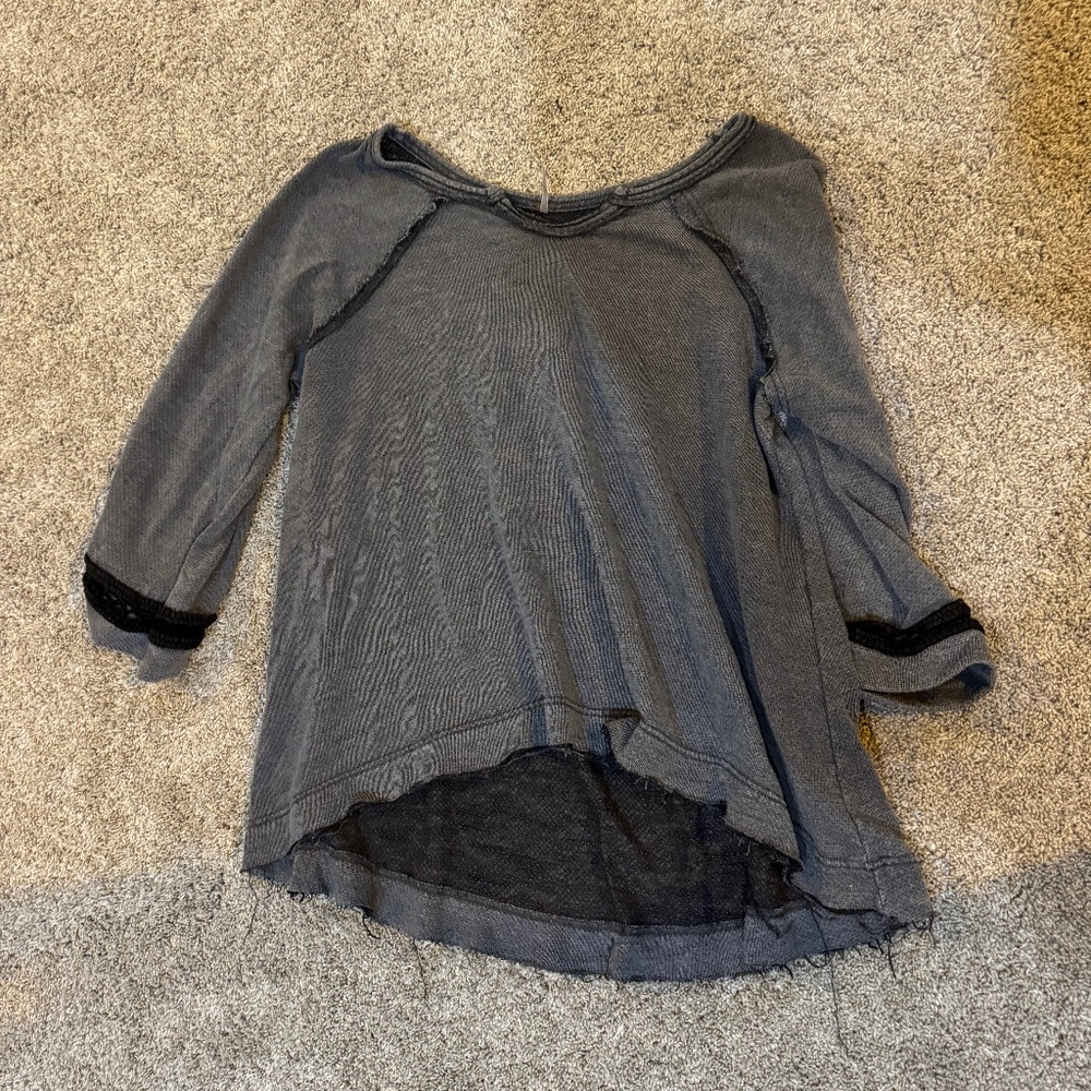Free People long sleeve blouse (fits like a medium)